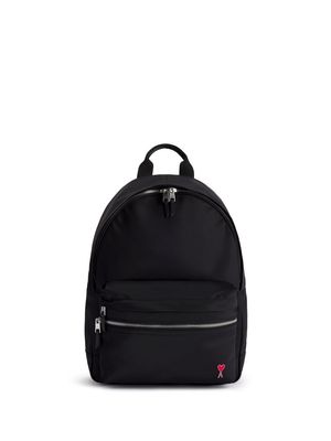AMI Paris Ami de Coeur zip-fastening backpack - 1