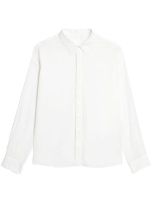 AMI Paris button-up long-sleeved shirt - White