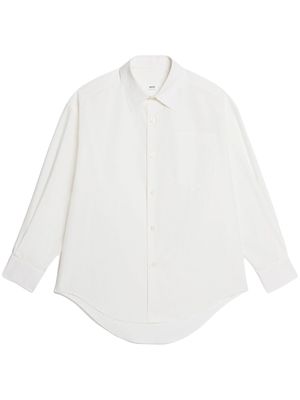 AMI Paris classic button-up shirt - White