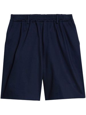 AMI Paris cotton bermuda shorts - Blue