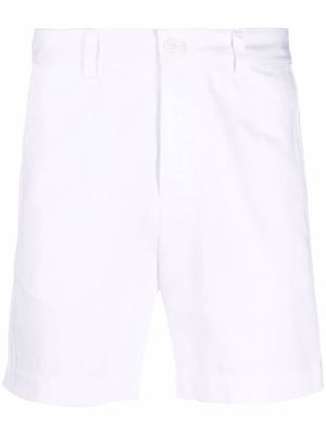 AMI Paris cotton chino shorts - White