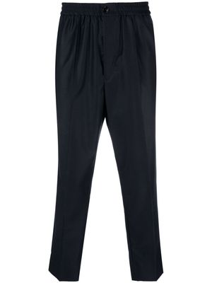AMI Paris cropped tailored trousers - 430 NIGHT BLUE