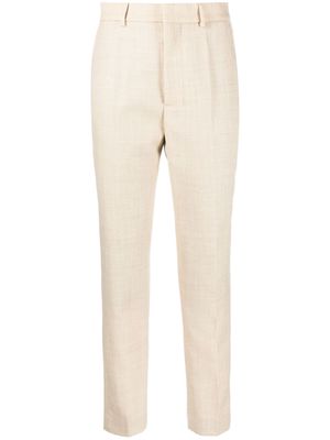 AMI Paris cropped tailored trousers - Neutrals