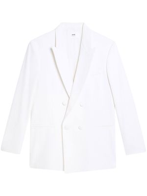 AMI Paris double-breasted tailored blazer - White