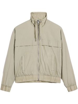 AMI Paris drawstring-neck lightweight jacket - Neutrals