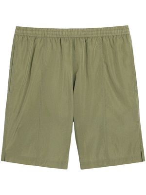 AMI Paris elasticated-waist swim shorts - Green