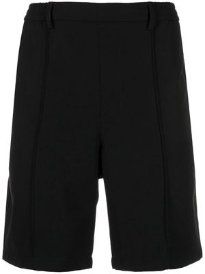 AMI Paris elasticated waistband bermuda shorts - Black