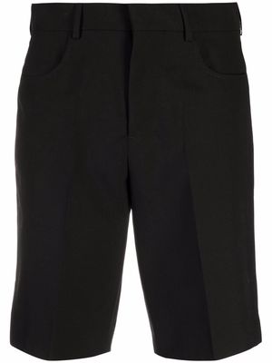 AMI Paris high-waisted tailored shorts - Black