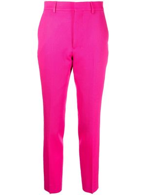 AMI Paris high-waisted tailored trousers - Pink