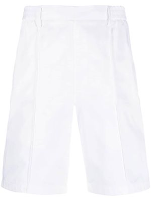 AMI Paris knee-length tailored shorts - White