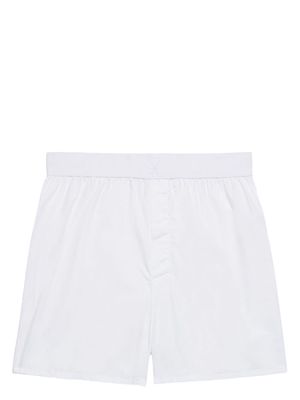 AMI Paris logo-waistband cotton boxers - White