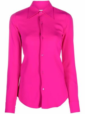 AMI Paris long-sleeve button-fastening shirt - Pink