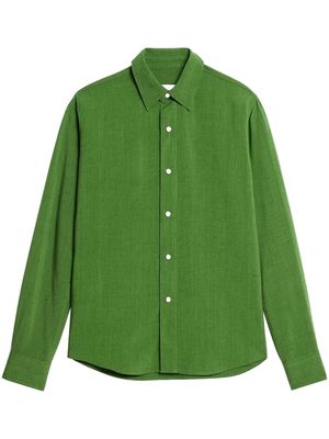 AMI Paris long-sleeve buttoned shirt - Green