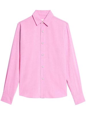 AMI Paris long-sleeve buttoned shirt - Pink