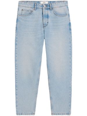 AMI Paris low-rise cropped jeans - Blue