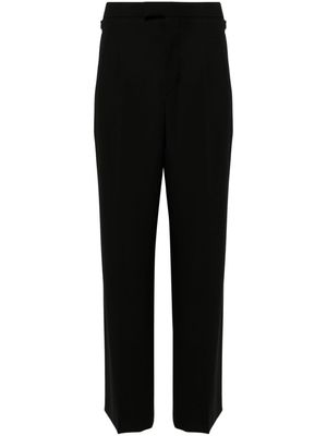 AMI Paris mid-rise tailored trousers - Black