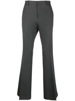 AMI Paris pressed-crease tailored trousers - Grey