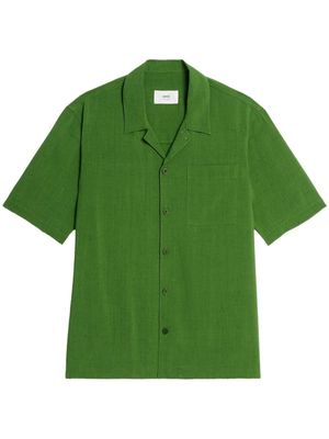AMI Paris short-sleeve shirt - Green