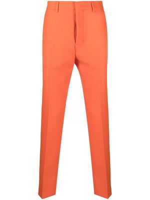 AMI Paris slim-fit tailored trousers - Orange