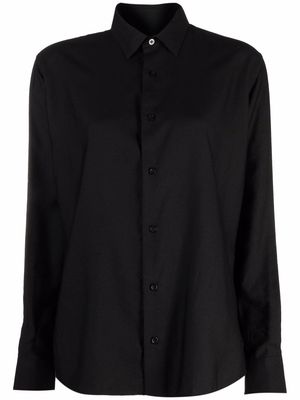 AMI Paris spread collar button-up shirt - Black