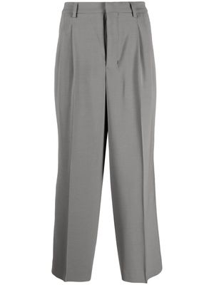 AMI Paris straight-leg pleat-detail trousers - 87