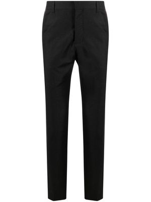 AMI Paris tapered-leg wool trousers - Grey