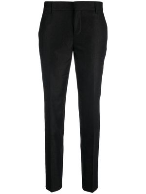 AMI Paris tapered wool trousers - 055 HEATHER GREY