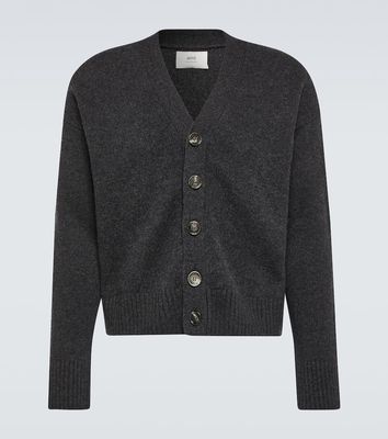 Ami Paris Wool and cashmere cardigan