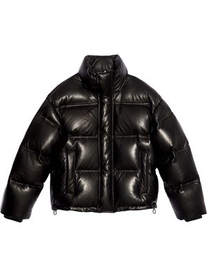 AMI Paris zip-up padded jacket - Black
