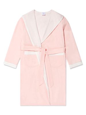 Amiki Emma cotton dressing gown - Pink