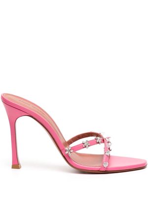 Amina Muaddi Felicia open-toe sandals - Pink