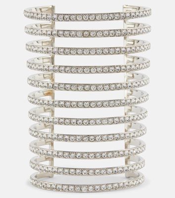 Amina Muaddi Vittoria embellished cuff bracelet