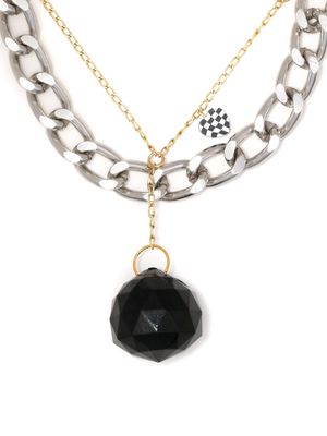 Amir Slama charm-detail chain necklace - Silver