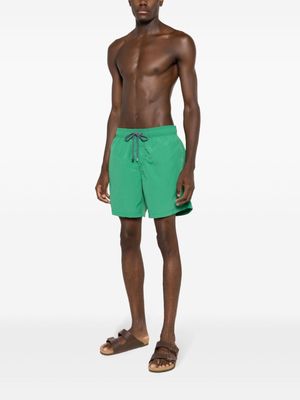 Amir Slama elasticated-drawstring swim shorts - Green
