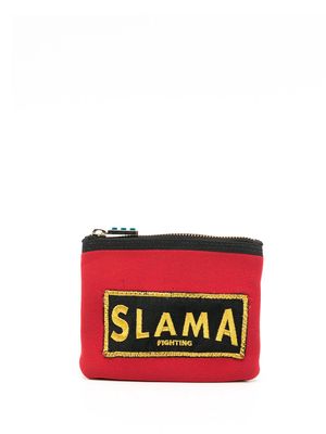 Amir Slama embroidered-logo wallet