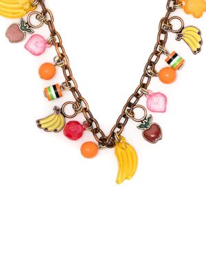 Amir Slama fruit-charm chain necklace - Multicolour