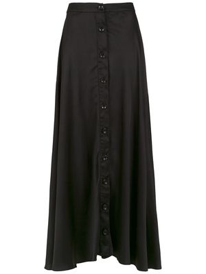 Amir Slama silk long skirt - Black