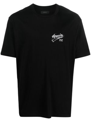 AMIRI 22 logo-print cotton T-shirt - Black