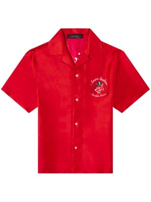AMIRI Amiri Studios silk shirt - Red