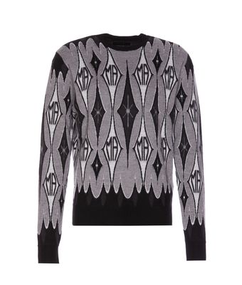 AMIRI Argyle Jacquard Sweater