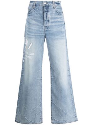 AMIRI Arts District wide-leg jeans - Blue