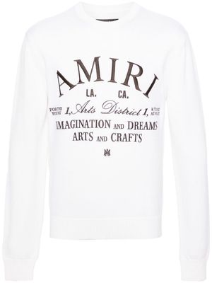 AMIRI Arts District wool jumper - White