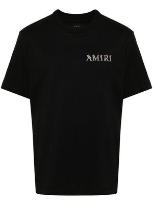 AMIRI Baroque logo-print T-shirt - Black
