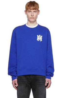 AMIRI Blue Cotton Sweatshirt