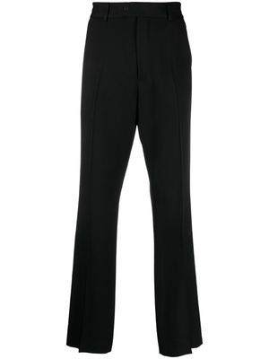 AMIRI buttoned-cuff straight-leg trousers - Black