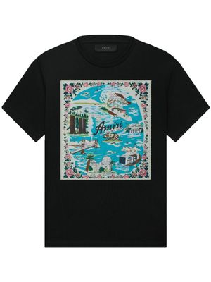 AMIRI California graphic-print T-shirt - Black