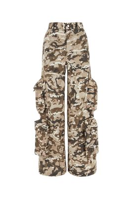 AMIRI Camouflage-pattern Drawstring-cuff Cargo Pants