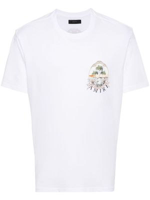 AMIRI Cherub logo-print T-shirt - White