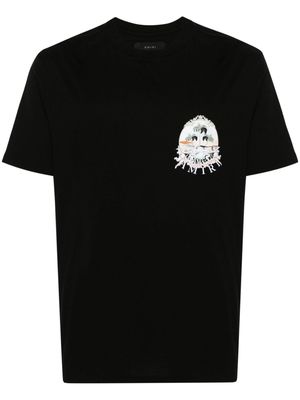 AMIRI Cherub printed cotton T-shirt - Black