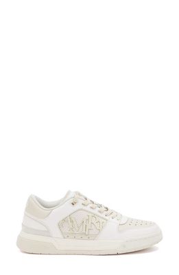 AMIRI Classic Logo Low Top Sneaker in Alabaster